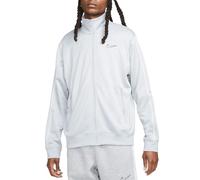 NIKE FN0257-077 M NSW SP PK TRACKTOP Sweatshirt Men's LT SMOKE GREY/WHITE Size L