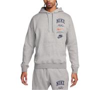 (Grey, M) NIKE FN2635 Mens Fleece Hoodie Sweat