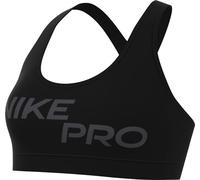 NIKE FN2749-010 W NP DF SWSH LGT SPT GRX Bra Sports Bra Women's Black/Anthracite Size M