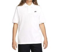 NIKE FN3894-100 Club Polo Shirt Men's White/Black Size XL