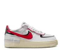 NIKE FN6335-100 Air Force 1 Shadow Women White/Gym RED-Black-Metallic Silver UK 6