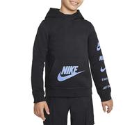 NIKE FN7724-010 B NSW SI FLC PO HOODIE BB Sweatshirt Boy's BLACK Size S