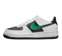 NIKE Force 1 LV8 2 GS Grade School Trainers Sneakers Fashion Shoes FZ4353 (White/Black/Green 100) Size UK4 (EU36.5)