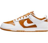 NIKE FQ6965-700 Dunk Low Men Phantom/LT British TAN-Black-FIRE RED UK 5