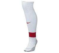 Nike FQ8253-103 Strike Dri-FIT Socks Unisex WHITE/UNIVERSITY RED/UNIVERSITY RED Size M