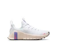Nike Free Metcon 6 Women's Workout Shoes (White/Violet Mist/Chalk/Hot Lava), White/Violet Mist/Chalk/Hot Lava, 8