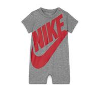 Nike Futura Romper Baby Romper - Grey - Cotton 0-3M