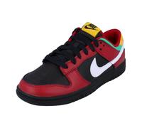 NIKE FZ3057-001 Dunk Low Retro LTD Women Phantom/LT British TAN-Black-FIRE RED UK 6