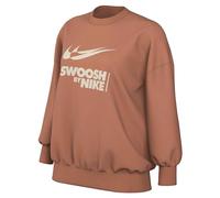 NIKE FZ4631-212 Sportswear Sweatshirt Women's Terra Blush/Lt Orewood Brn Size M