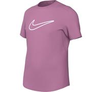 NIKE FZ5600-646 One Fitted T-Shirt Women's Magic Flamingo/White Size L
