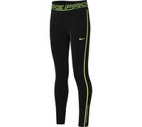 NIKE FZ5613-010 Pro Pants Women's Black/Volt/Volt Size XS