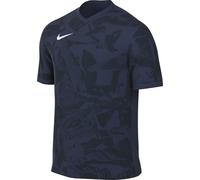 NIKE FZ9332-410 M NK DF PRCSN VII JSY SS Sweatshirt Men's Midnight Navy/White Size XS