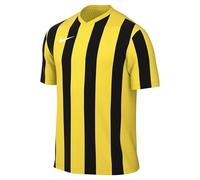 NIKE FZ9337-719 M NK DF STRP DVSN V JSY SS Sweatshirt Men's TOUR YELLOW/BLACK/WHITE Size L