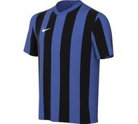 NIKE FZ9341-463 Y NK DF STRP DVSN V JSY SS Sweatshirt Unisex Royal Blue/Black/White Size M