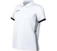 NIKE FZ9761-100 W NK DF ACD25 SS POLO Sweatshirt Women's WHITE/BLACK/WOLF GREY/BLACK Size L