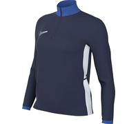 NIKE FZ9770-410 W NK DF ACD25 DRIL TOP Sweatshirt Women's MIDNIGHT NAVY/ROYAL BLUE/WHITE/WHITE Size XL