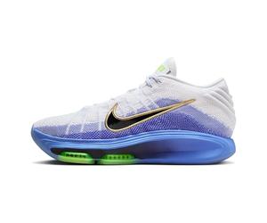 Nike G.T. Hustle 3 Mens Laced Shoes, WHITEBLACK-ROYALPULSE-Volt-METALLICGO, 8.5 UK
