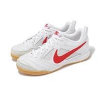 Nike GATO GS White University Red Gum Kids Youth Indooe Scoccer Shoes HV9596-102