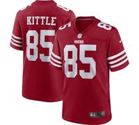 Nike George Kittle San Francisco 49ers NFL Men's Red Home On-Field Game Day Jersey (Large), Red
