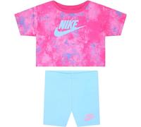 Nike Girl Set Boxer Tee and Bike Short 16L658, fuchsia, 12-18 Months