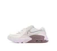Nike Girls' Air Max Excee Ecru/Purple Sneakers, off-white, 1 UK