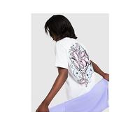 Nike Girls' Airbrush T-Shirt Junior - White - Kids 8-10Y