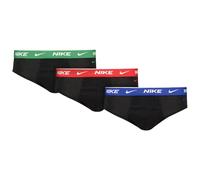 Nike Brief 3PK Underwear, Blk-Stadium Green/GR/Uni Red WB, M Men