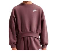 Nike - Girl's Club Fleece Boxy Crew-Neck Sweatshirt - Jumper size M, multi
