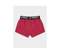 Nike Pro Fleece Older Kids' (Girls') Dri-FIT Shorts - Purple - Cotton/Polyester XL