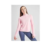 Nike Girls' Dri-FIT Long Sleeve 1/2 Zip Top Junior - Pink 13-15Y