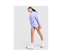 Nike Junior Girls Training Dri-FIT High Waisted Woven Training Shorts, Light Thistle/White, Size Xl=13-15 Years Light Thistle/White