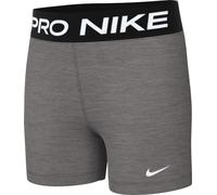 Nike Pro Older Kids' (Girls') Dri-FIT 13cm (approx.) Shorts - Grey - Polyester/Elastane S