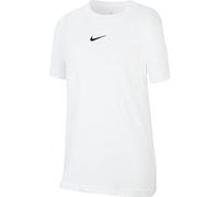 Nike Girl's G NSW TEE ESSNTL BF T-Shirt, White/Black, L