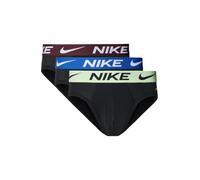 NIKE Girls Hip Brief 3pk Underwear, Blk - Brly Volt/Gme Ryl/Burg Crh Wb, M EU