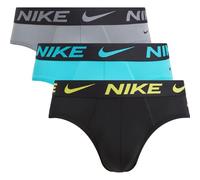 Nike Girl's Hip Brief 3pk Underwear, Dsty Ccts/Blk-Light Wb/Cl Grey, M