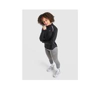 Nike Girls' Long Sleeve 1/2 Zip Top Junior - Black - Kids 8-10Y