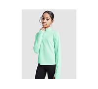 Nike Girls' Long Sleeve 1/2 Zip Top Junior - Green 13-15Y