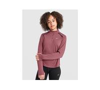 Nike Girls' Long Sleeve 1/2 Zip Top Junior - Red - Kids 8-10Y
