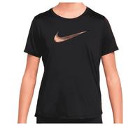 Nike One Classic Girls' Short-Sleeve Top - Black - Polyester S