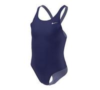Nike Solid Swimsuit 7-8 (S) Blue