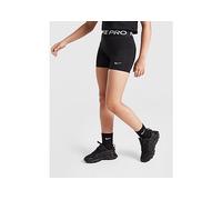 Nike Girls' Pro 3" Shorts Junior - Black - Kids 10-12Y