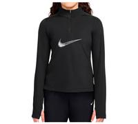 Nike Pro Older Kids' (Girls') Dri-FIT 1/4-Zip Top - Black - Polyester S