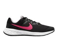 Nike Girls Revolution 6 Nn (gs) Black Sneakers Textile - Size UK 5.5