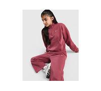 Nike Girls' Studio Fleece 1/4 Zip Sweatshirt Junior - Pink - Kids 13-15Y