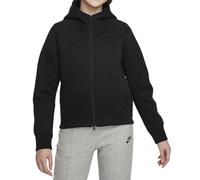 Nike Girl's Tech Full Zip Jacket, Black/Black/Black, 7-8 Years