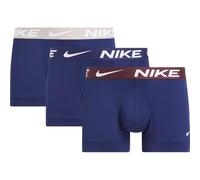 Nike Girl's Trunk 3pk Underwear, Bv-clege Grey/Blue Void/Bur Crush, M