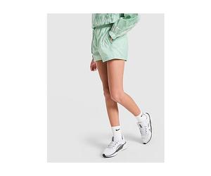 Nike Girls' Woven All Over Print Shorts Junior - Green - Kids 7-8Y