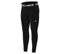 NIKE Girl's Y Nk Df Pro Tight Trouser, Black/White, 12-13 Years