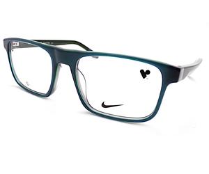 Nike Glasses Frame Navy Tri-Laminate 54mm Men's RX Optical Eyeglasses 7161 414