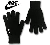Nike Gloves Mens Knitted Running Football Winter Warm Adults Black Size S M L XL